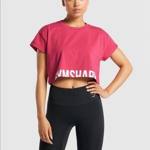 NEW Gymshark cropped tee